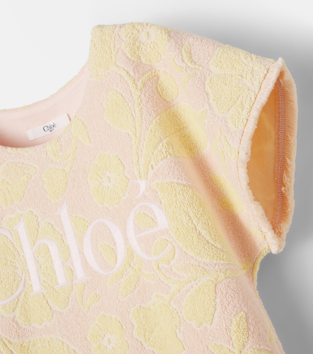 Kleid aus Frottee  | Chloé Kids