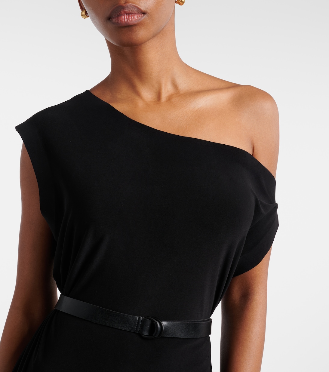 Robe longue asymétrique | Norma Kamali