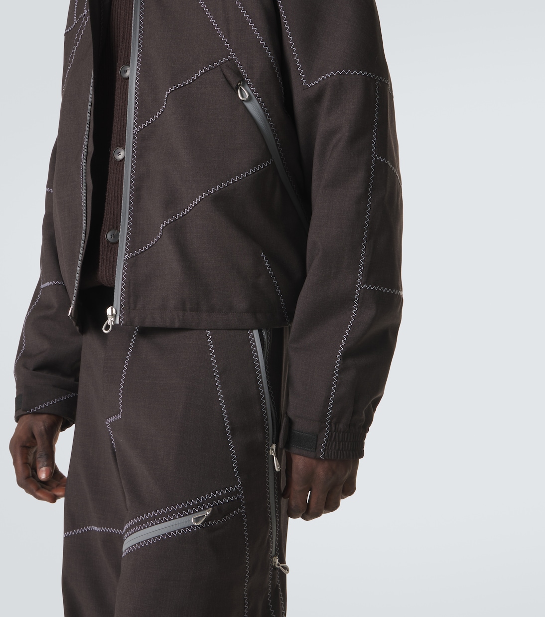 Fosco virgin wool jacket | Kiko Kostadinov