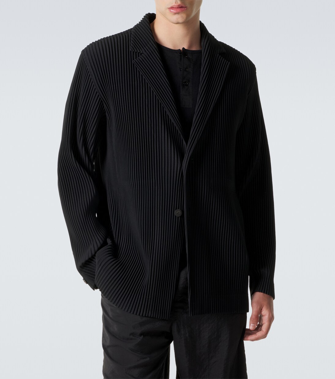 Basics pleated blazer | Homme Plissé Issey Miyake