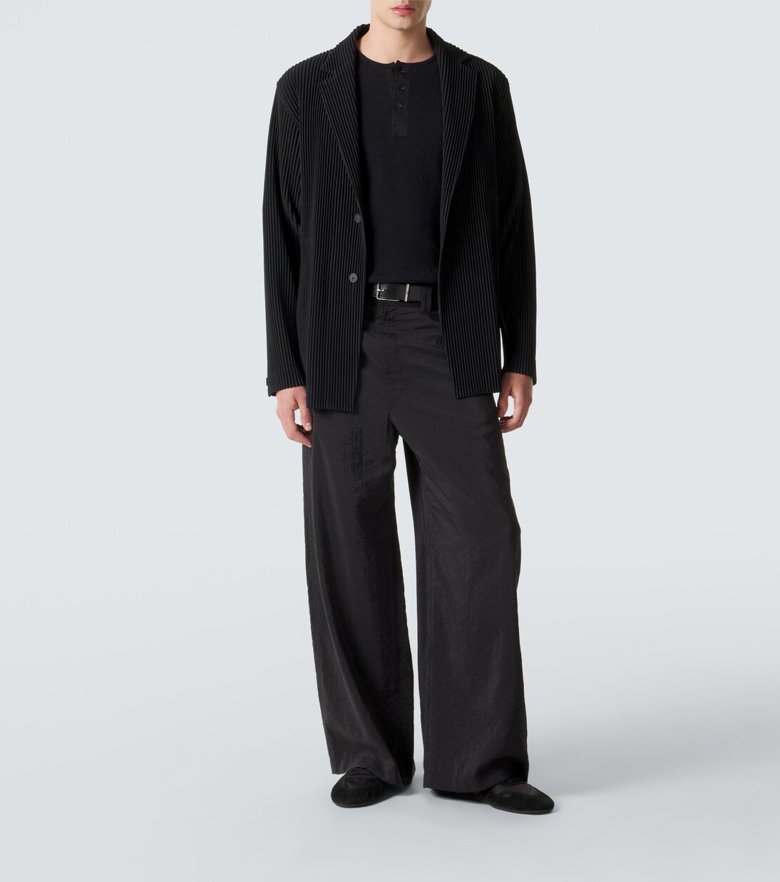 Basics pleated blazer | Homme Plissé Issey Miyake