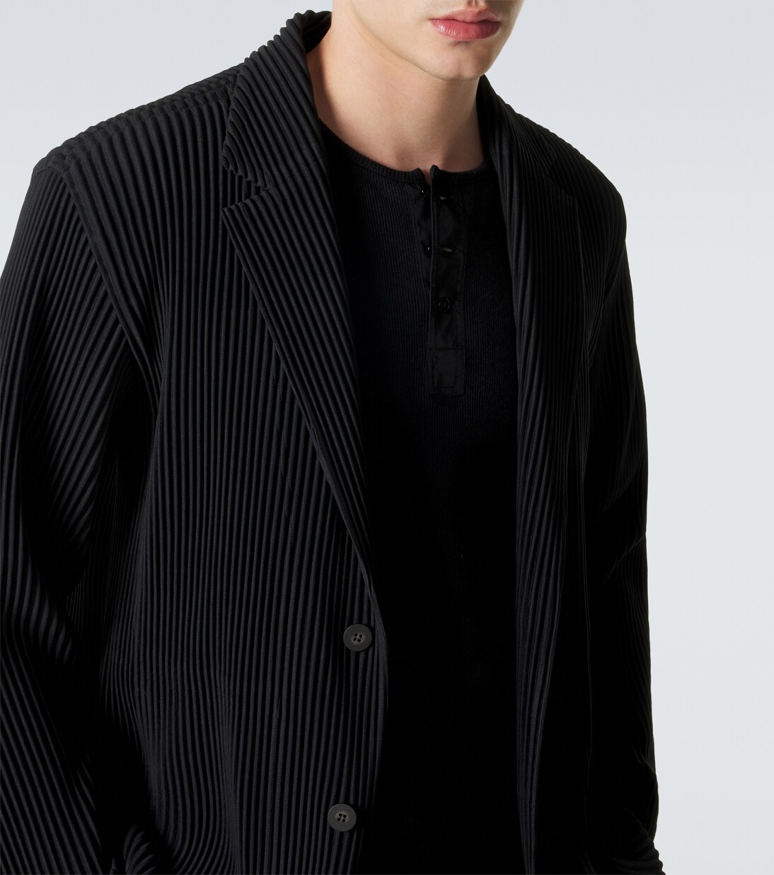 Basics pleated blazer | Homme Plissé Issey Miyake