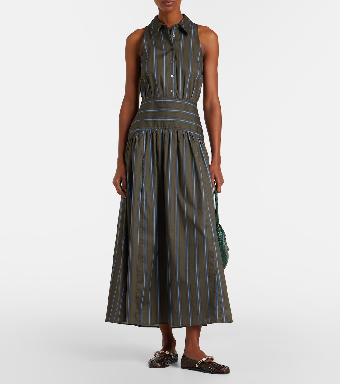 Iro embellished fishnet ballet flats | Ancient Greek Sandals