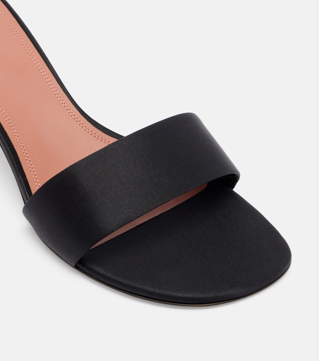 Mules Andreea in raso | Amina Muaddi