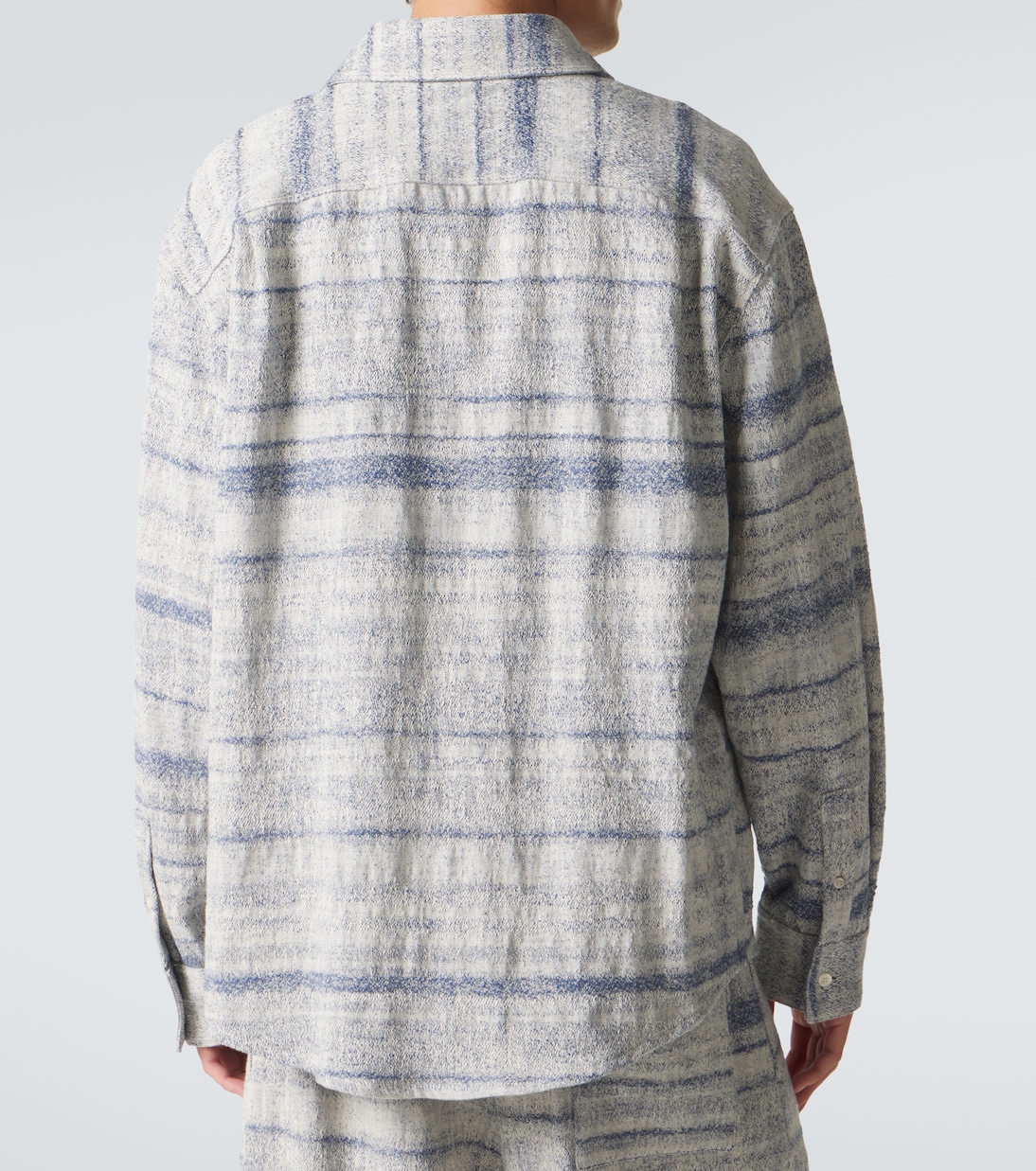 Paula's Ibiza denim jacquard shirt | Loewe