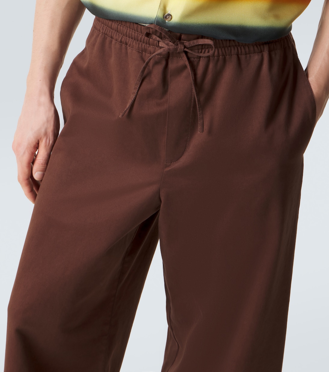 Pantalones anchos Paula's Ibiza en mezcla de algodón | Loewe