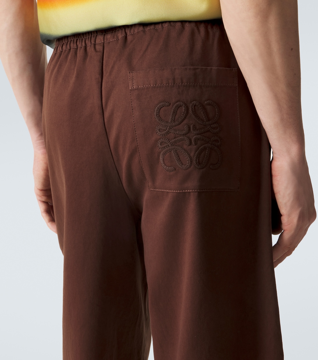 Pantalones anchos Paula's Ibiza en mezcla de algodón | Loewe