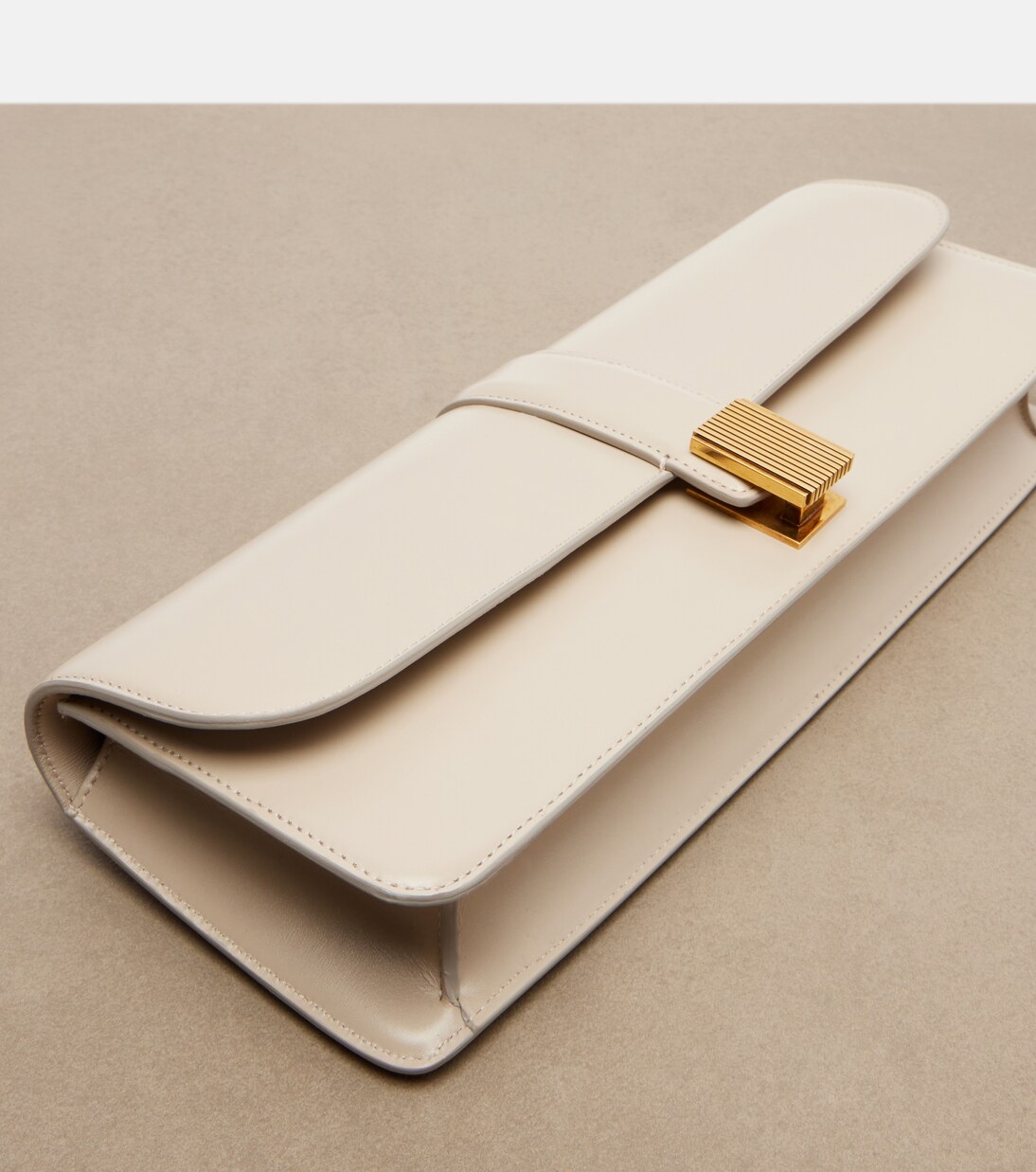 Blake leather clutch | Khaite