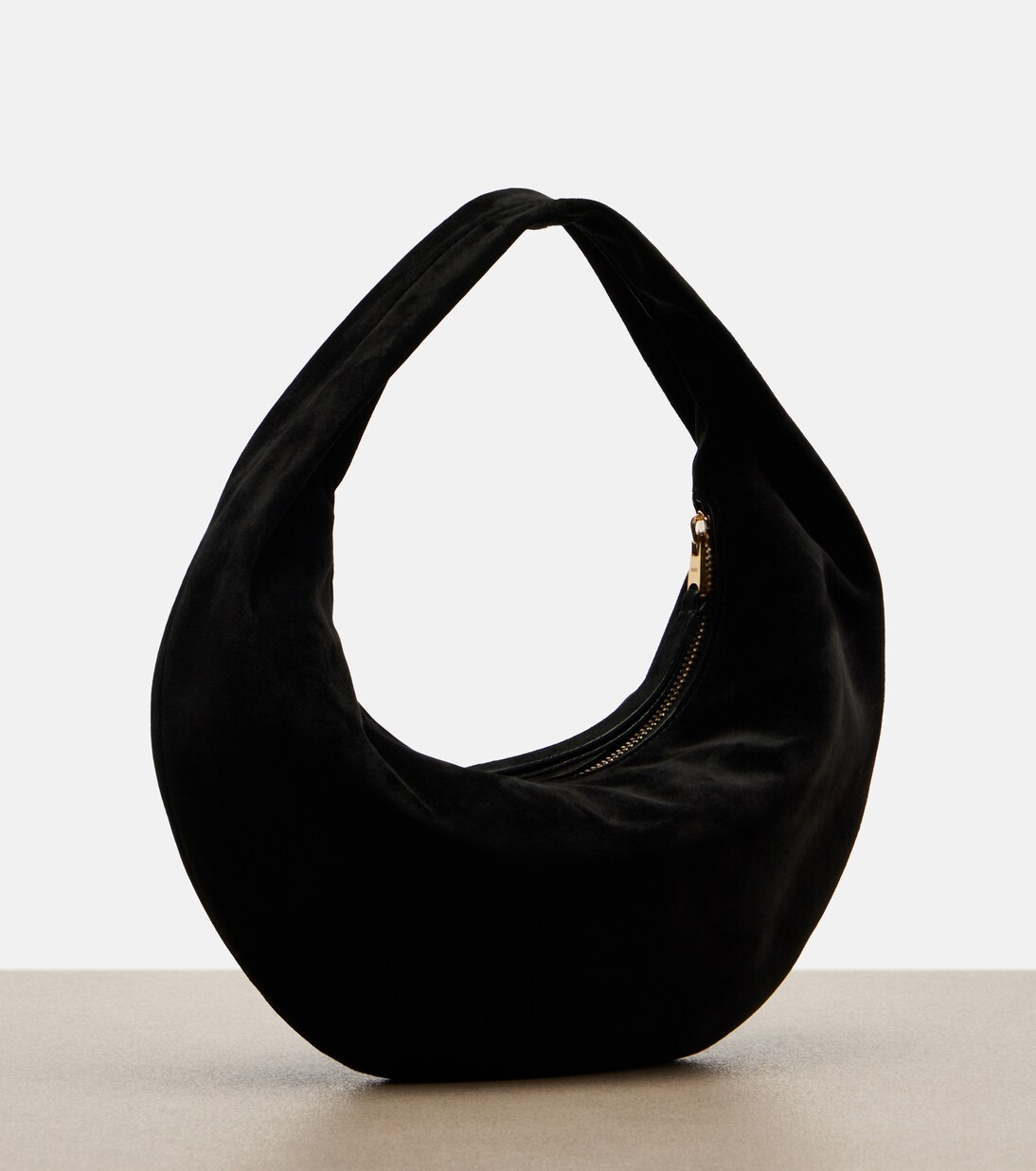 Olivia Mini suede shoulder bag | Khaite