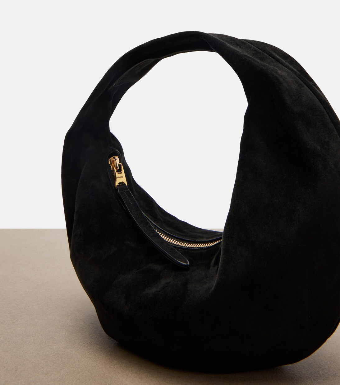 Olivia Mini suede shoulder bag | Khaite