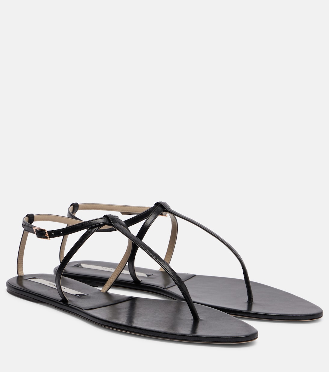 Mono Strap leather thong sandals | Christen