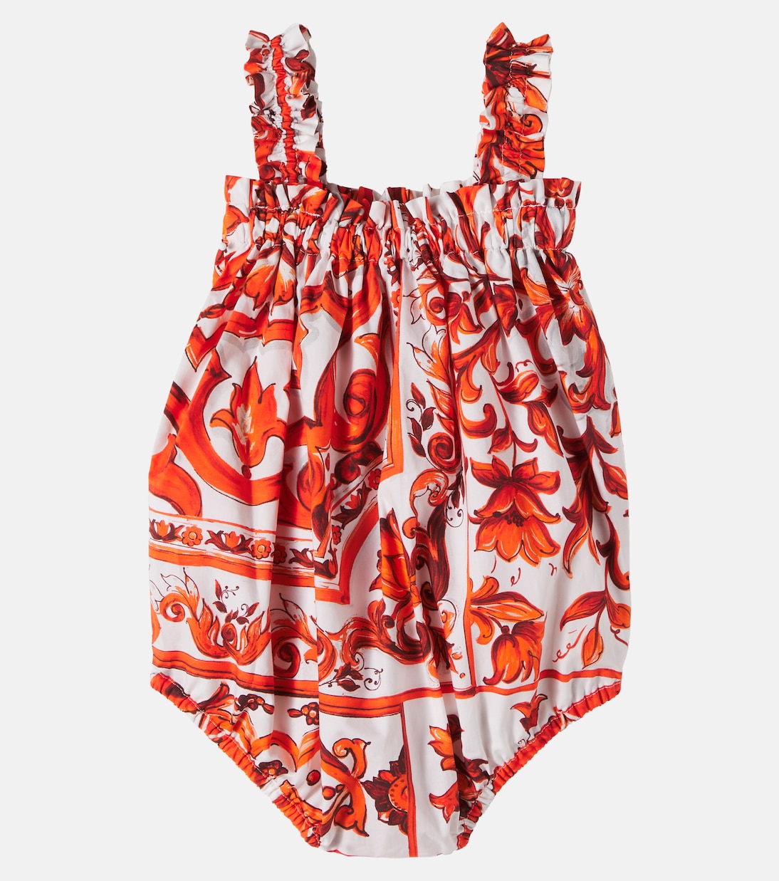 Baby printed cotton bodysuit | Dolce&Gabbana Kids