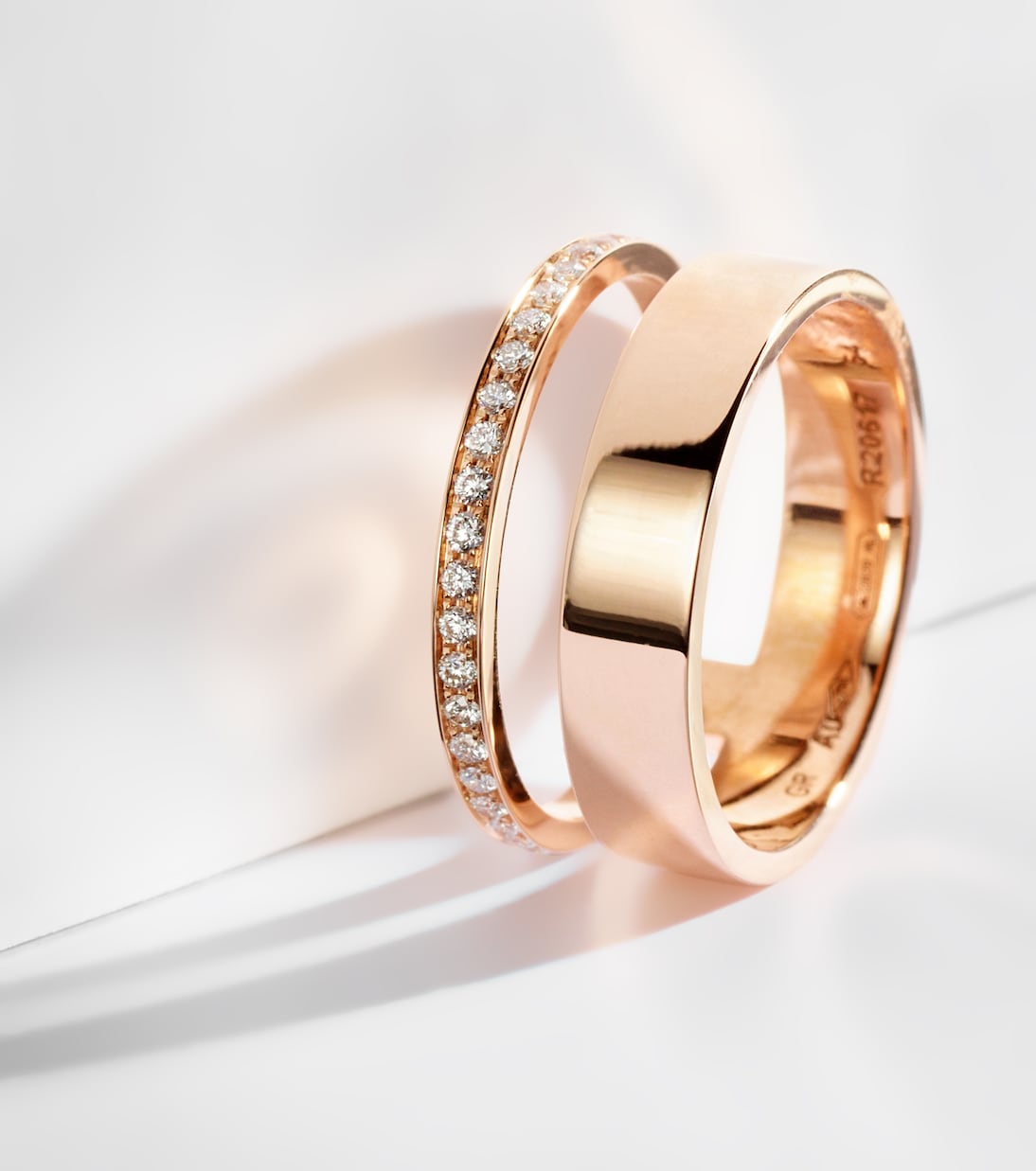Bague Berbere Module en or rose 18 ct et diamants | Repossi