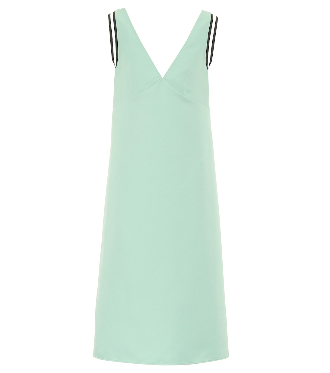 Sleeveless cady midi dress | Plan C