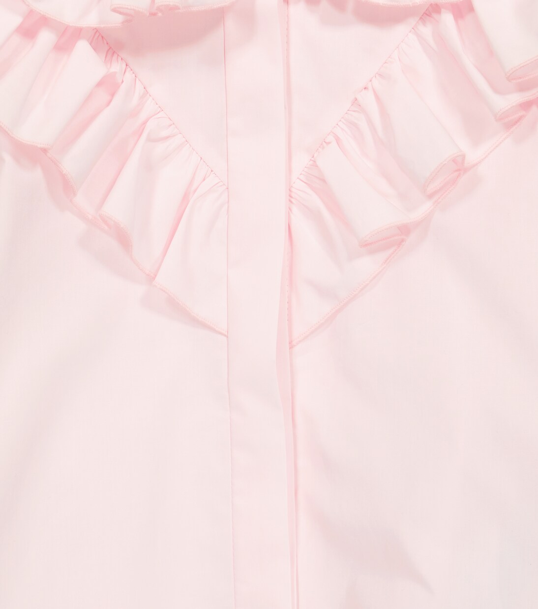 Cotton poplin shirt | Monnalisa