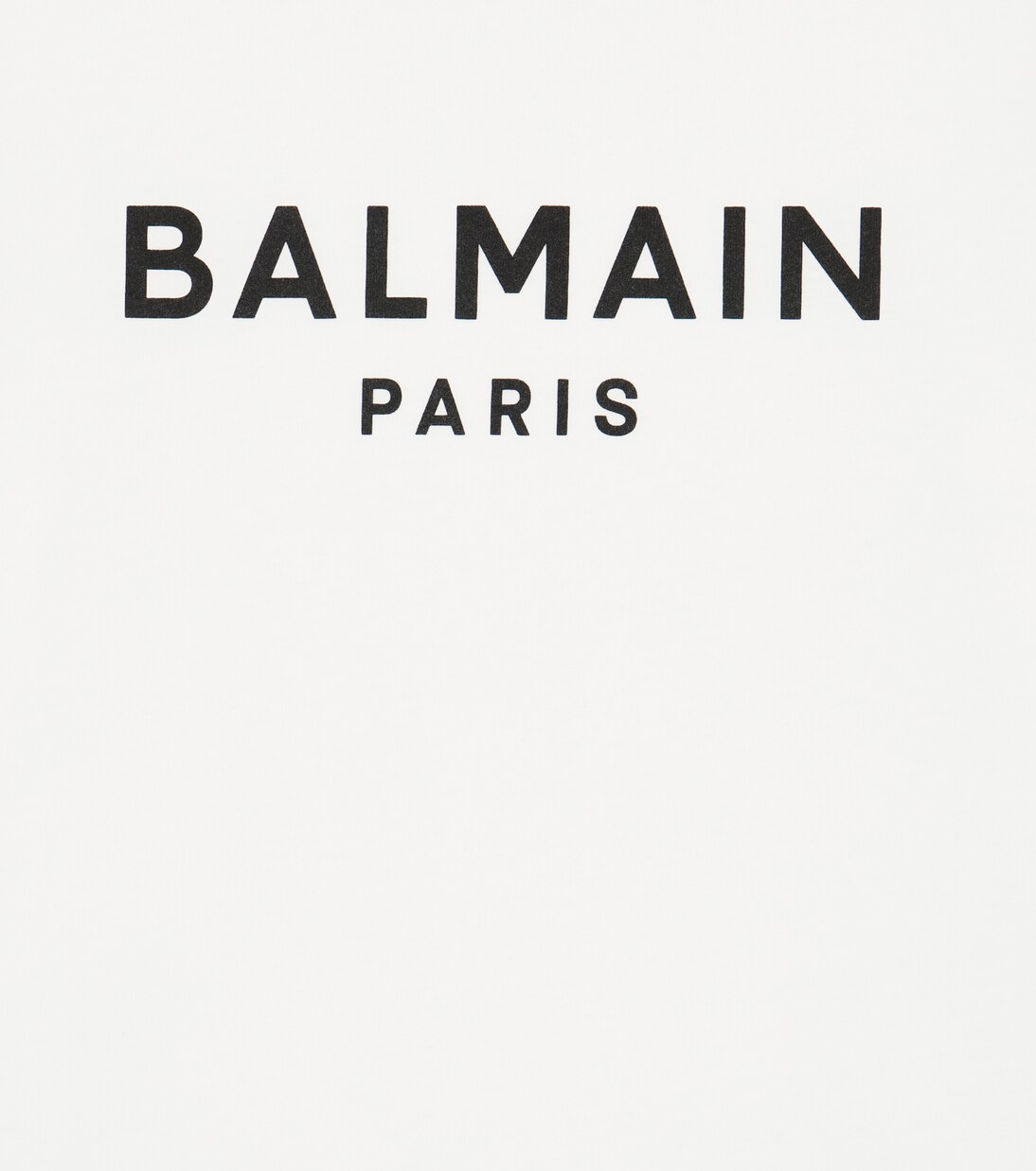 Logo cotton T-shirt | Balmain Kids