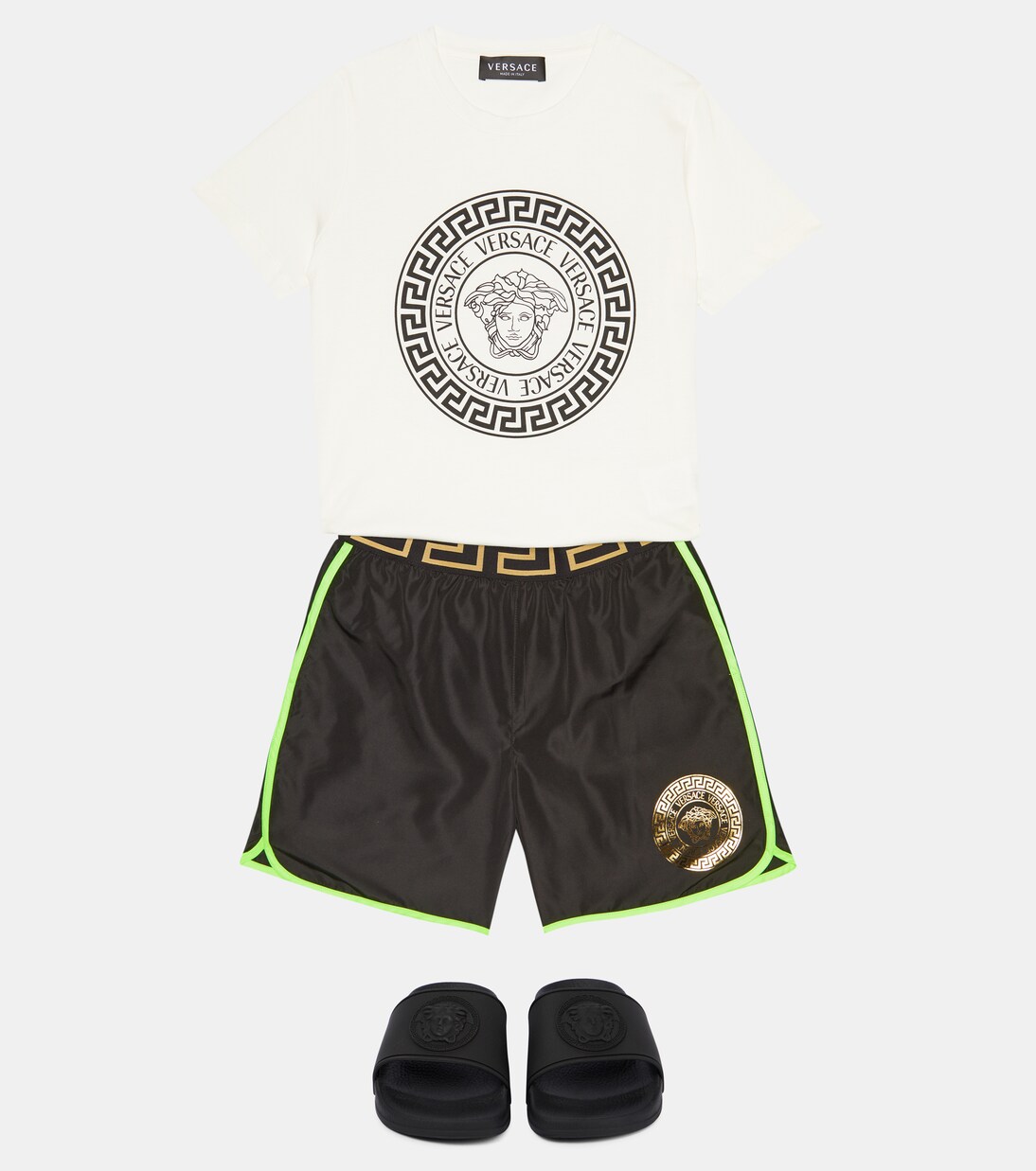 Printed swim trunks | Versace Kids