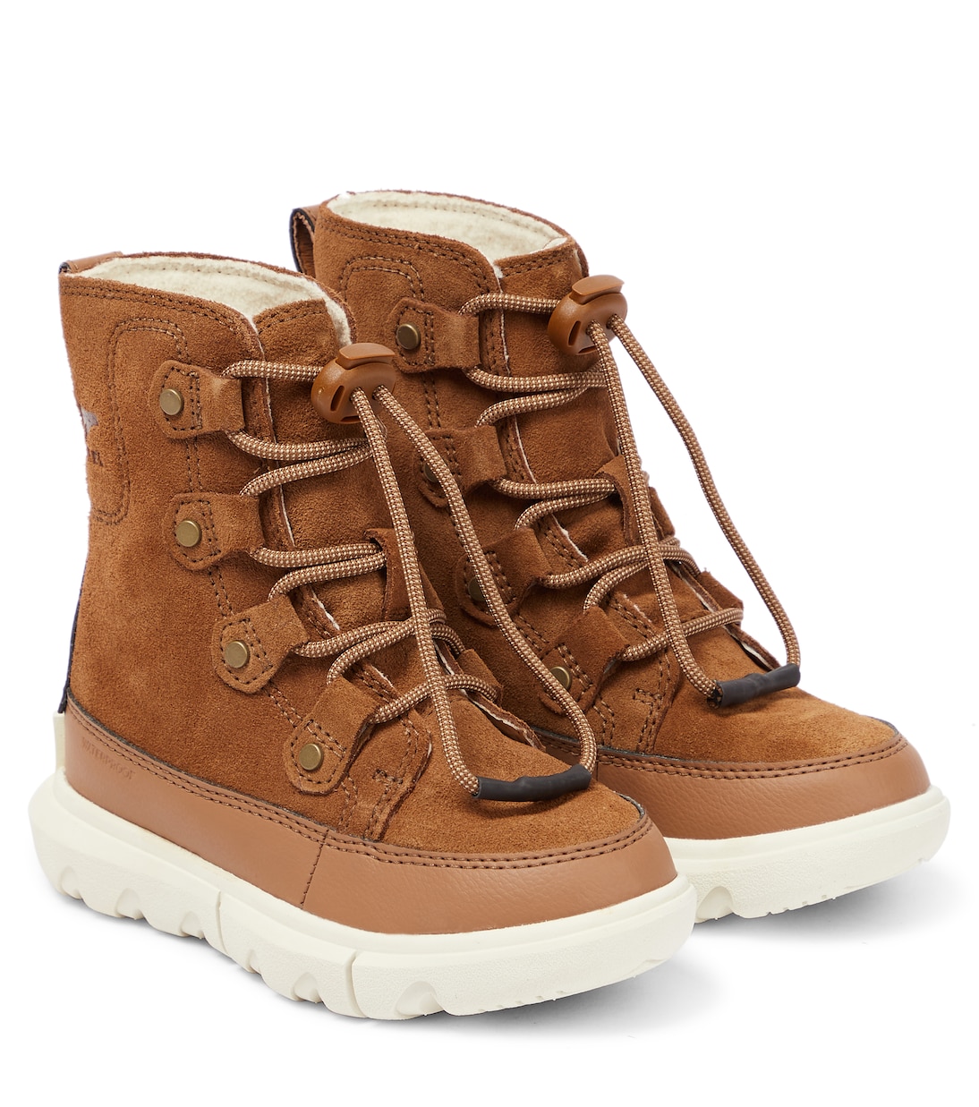 Schneestiefel Explorer aus Veloursleder | Sorel Kids