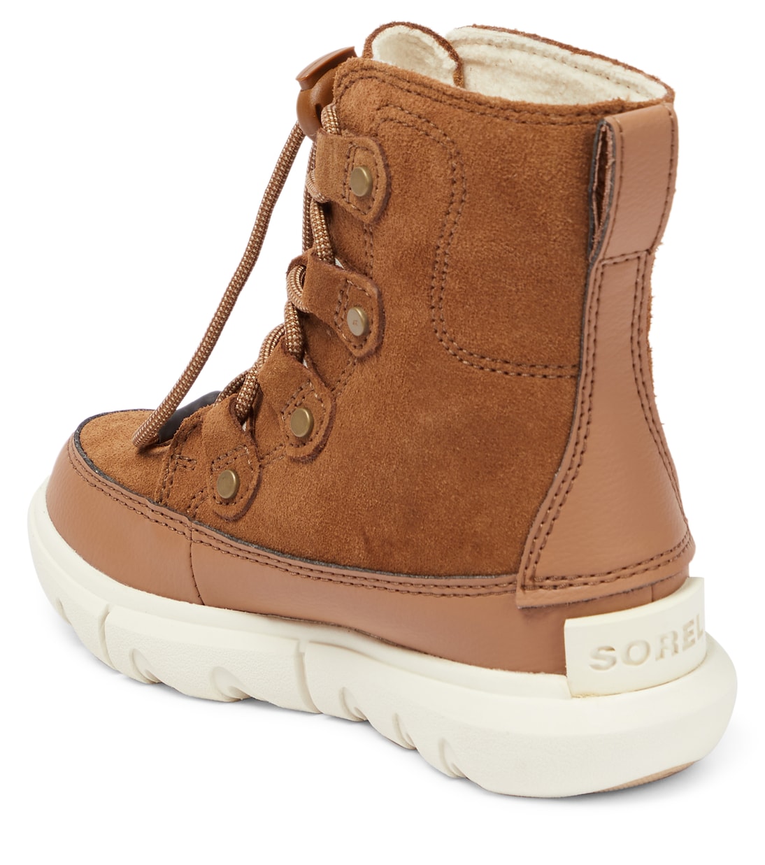 Schneestiefel Explorer aus Veloursleder | Sorel Kids