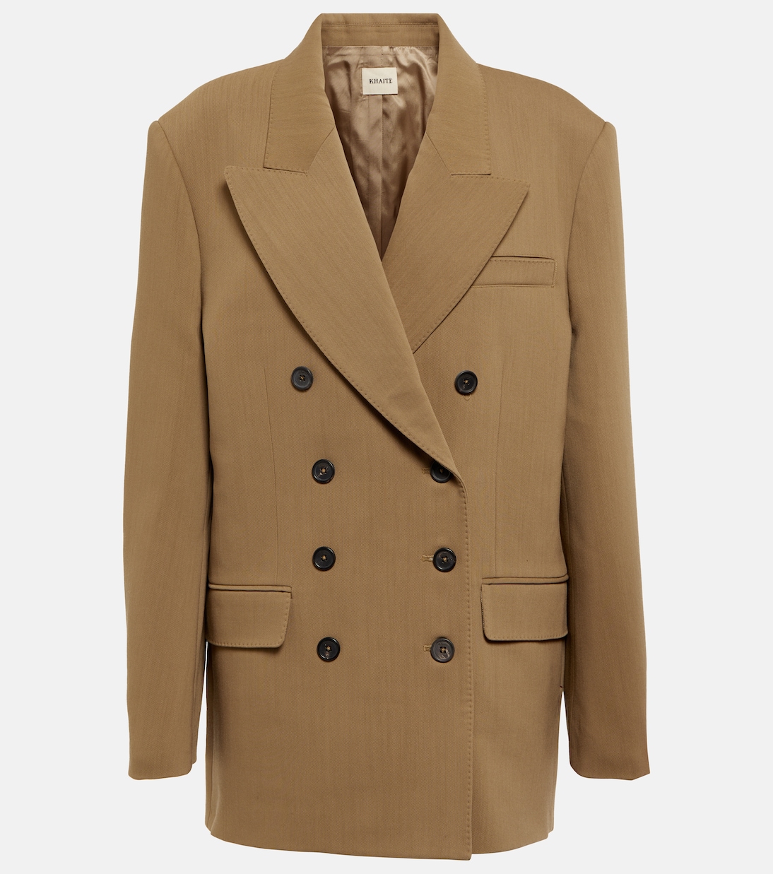 Blazer Tanner aus einem Wollgemisch | Khaite