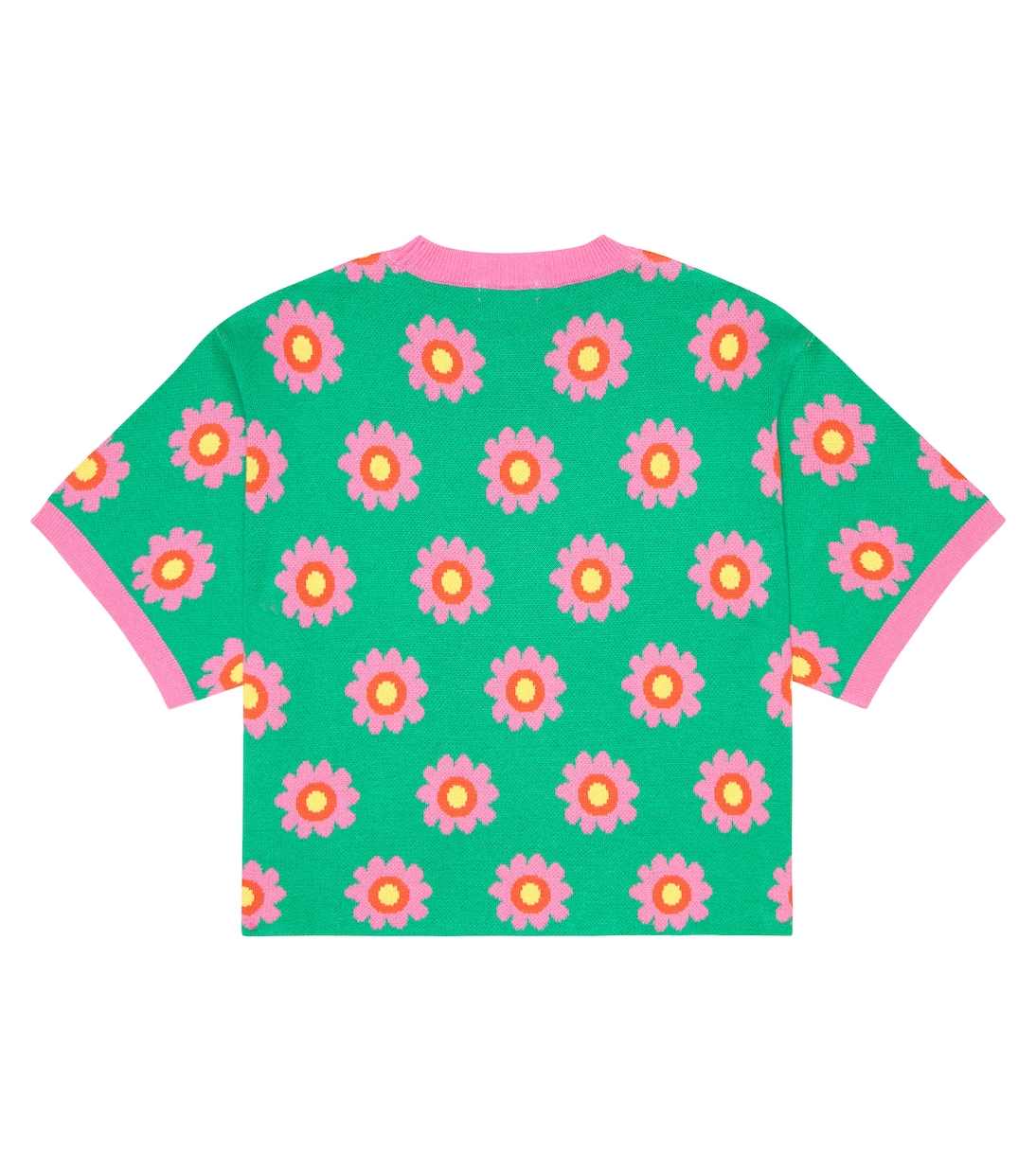 Short-sleeve cotton sweater | Stella McCartney Kids