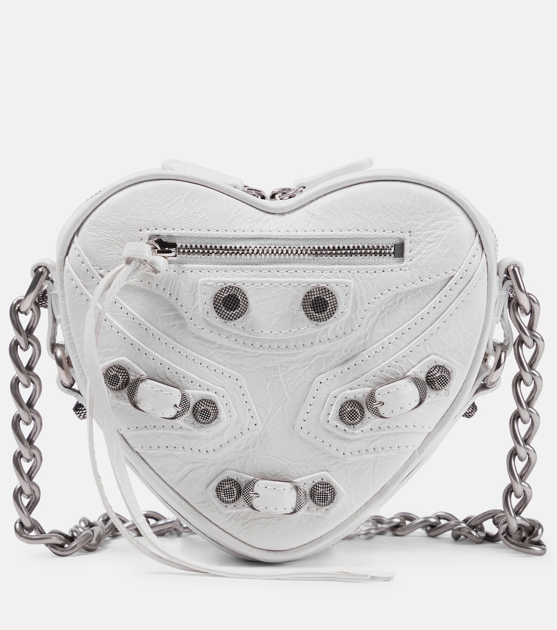Le Cagole Heart Mini leather crossbody bag | Balenciaga