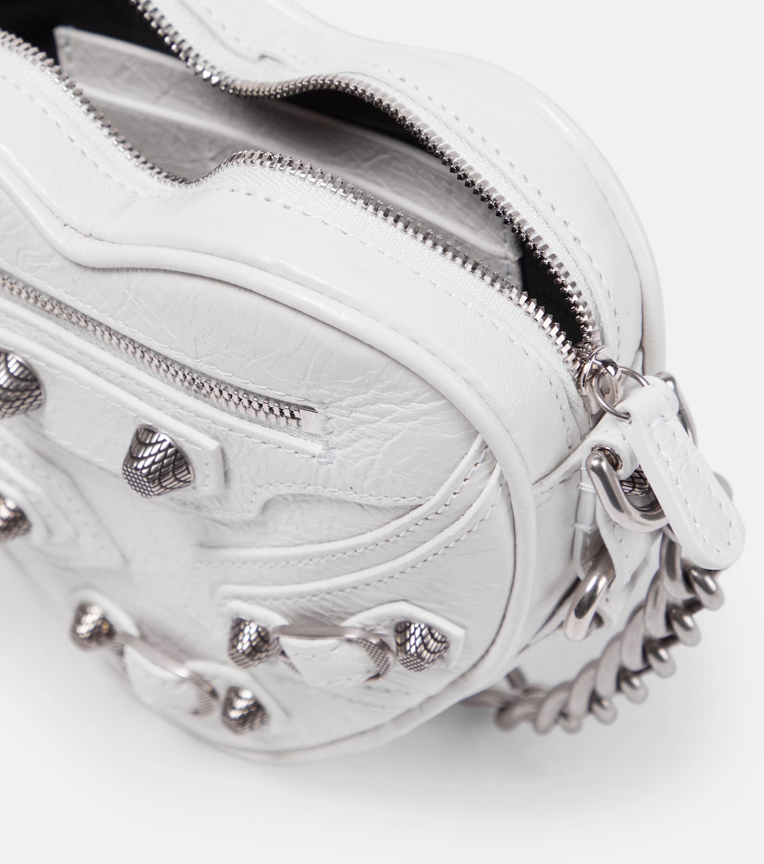 Le Cagole Heart Mini leather crossbody bag | Balenciaga