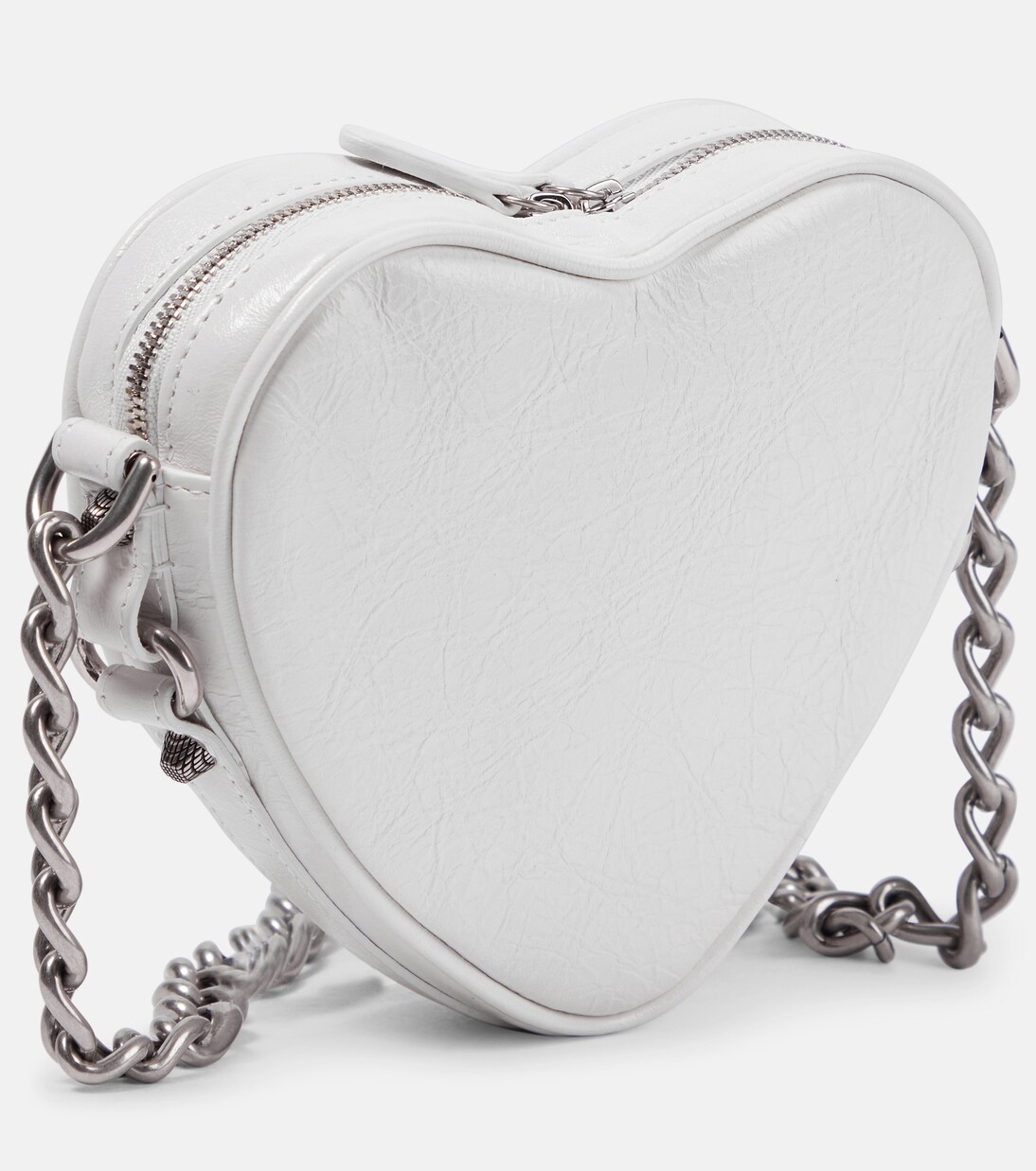 Le Cagole Heart Mini leather crossbody bag | Balenciaga