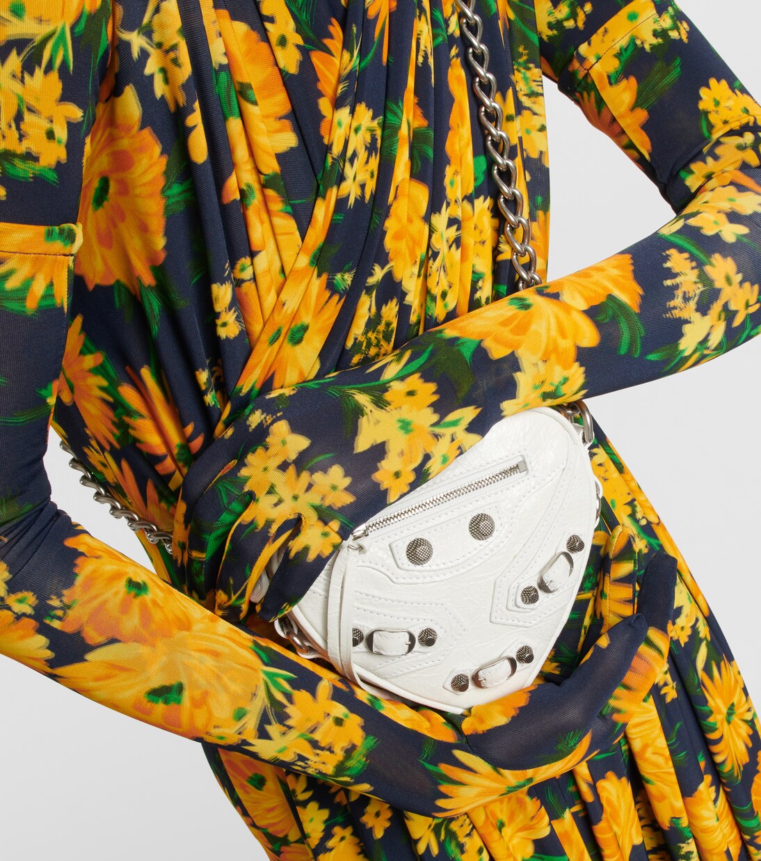 Le Cagole Heart Mini leather crossbody bag | Balenciaga