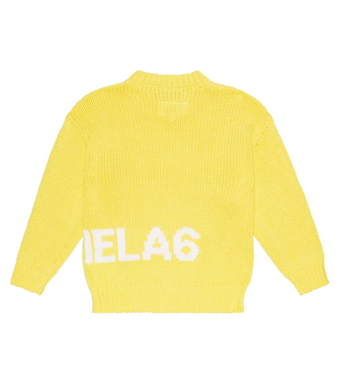 Logo cotton-blend sweater | MM6 Maison Margiela Kids