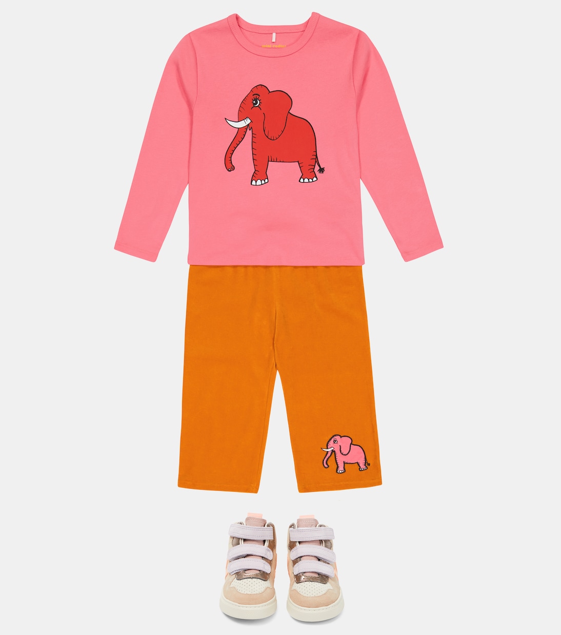 Printed cotton T-shirt | Mini Rodini