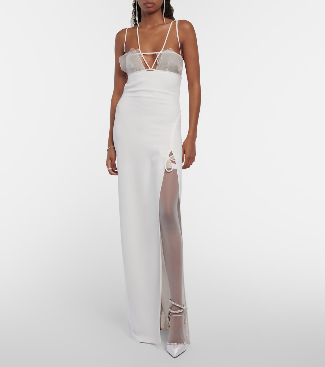 Bridal Strumpfhose aus Tüll | Nensi Dojaka