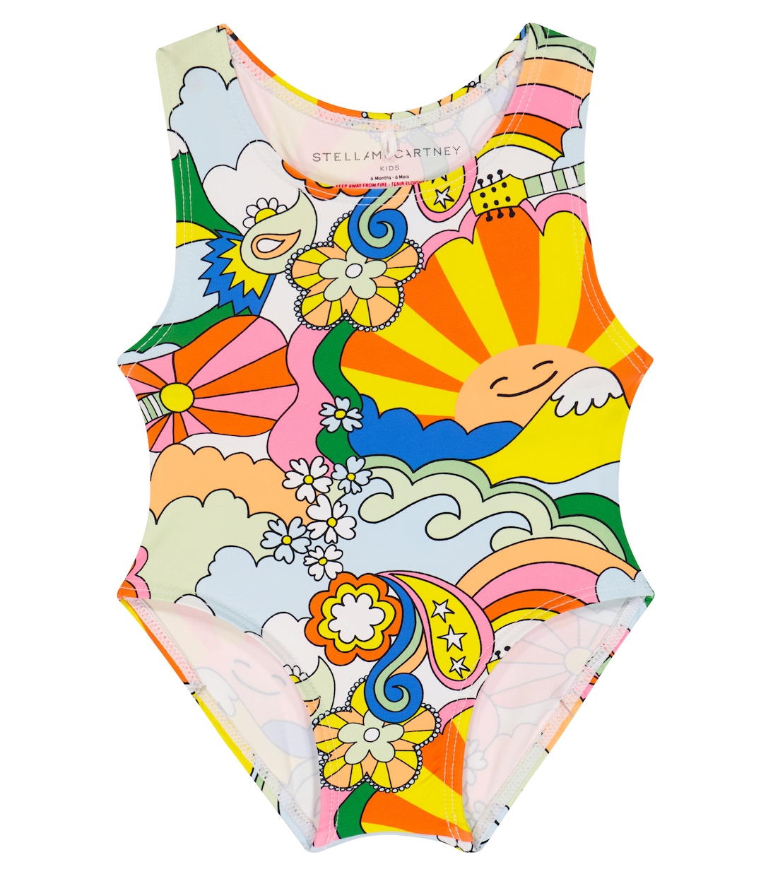 Baby printed swimsuit | Stella McCartney Kids