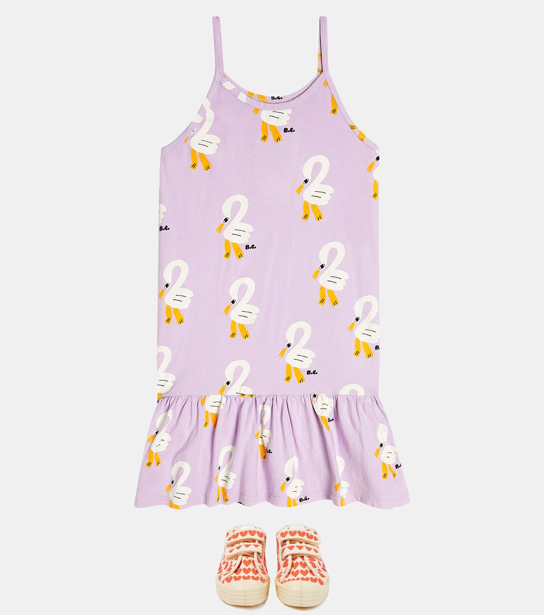 Printed cotton dress | Bobo Choses