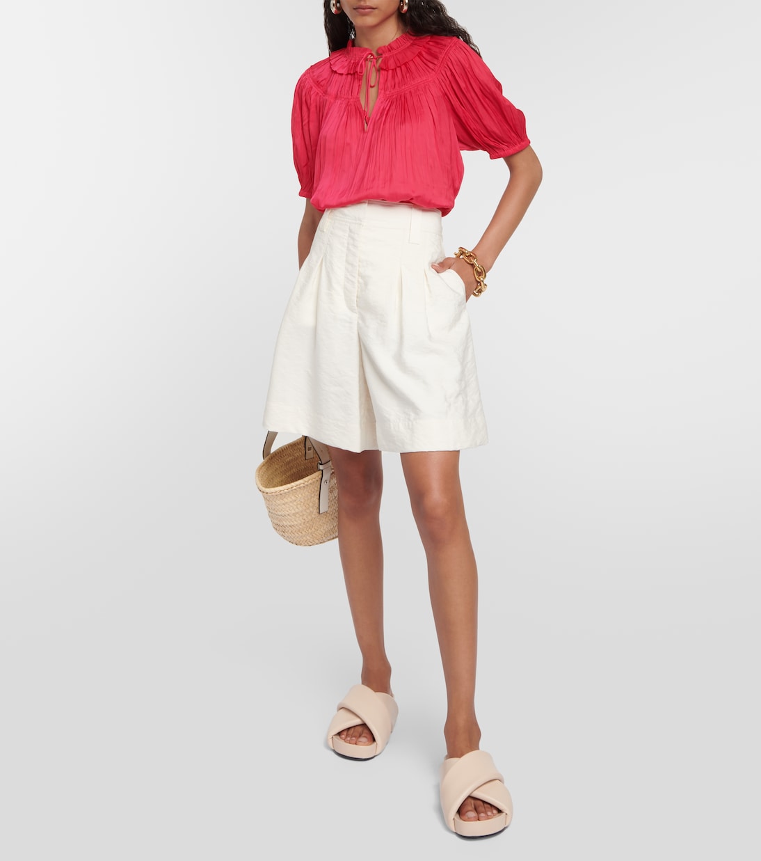 Top Eleni aus Satin | Ulla Johnson