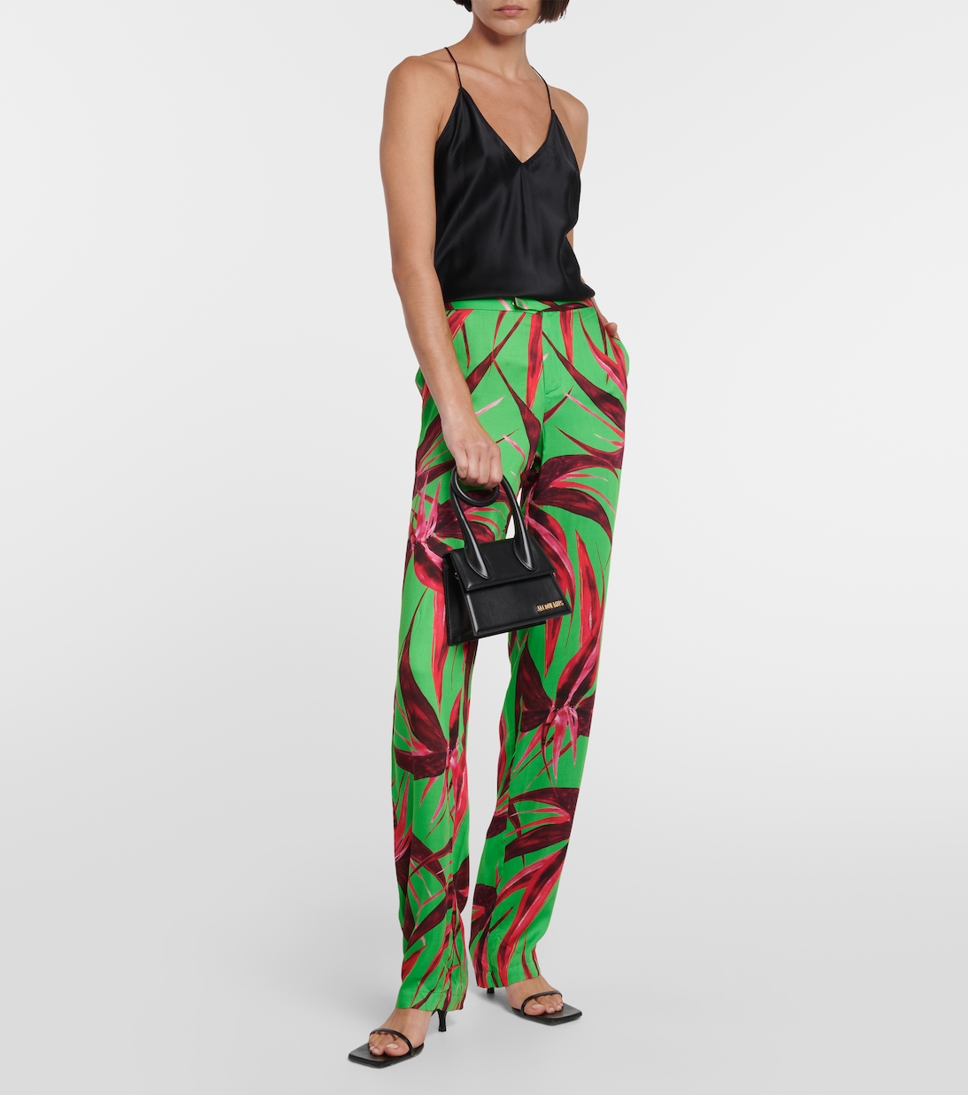 Floral straight pants | Louisa Ballou