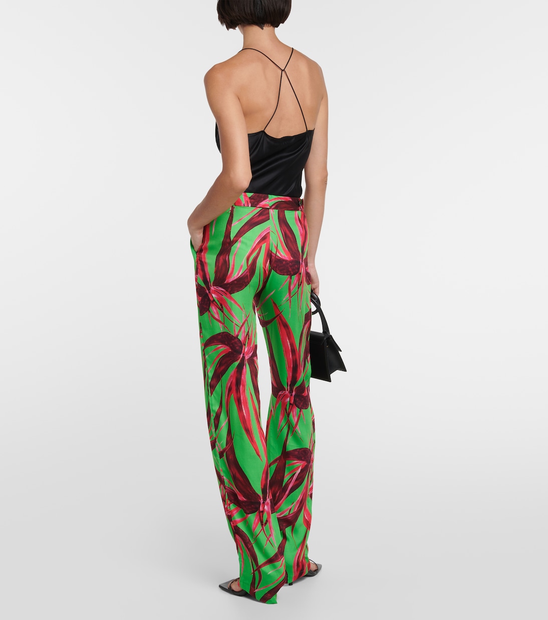 Floral straight pants | Louisa Ballou