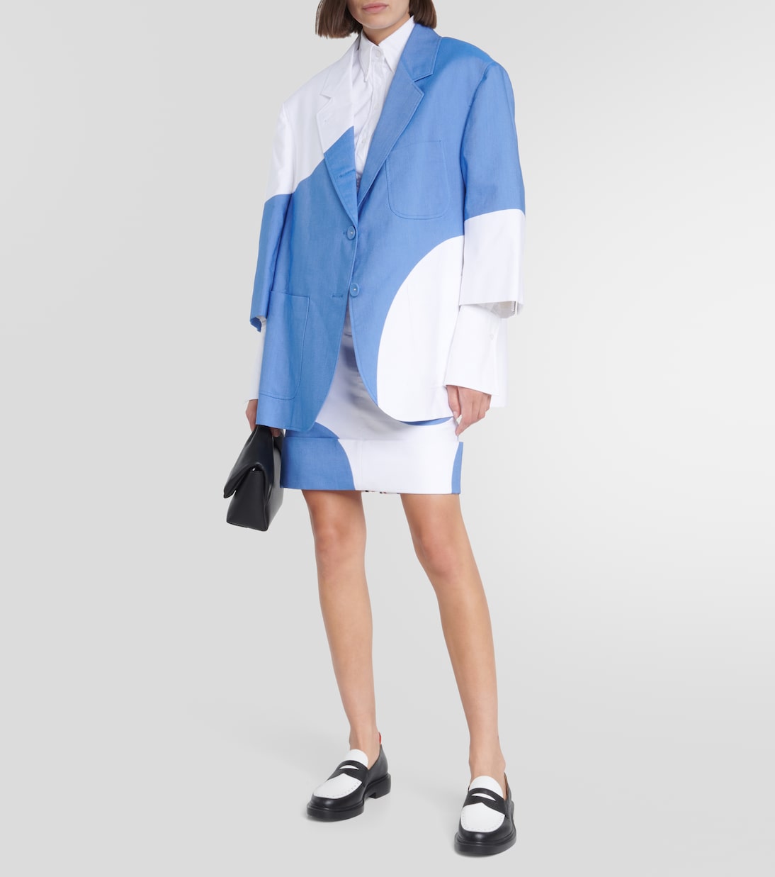 Oversize-Blazer aus Baumwolle | Thom Browne