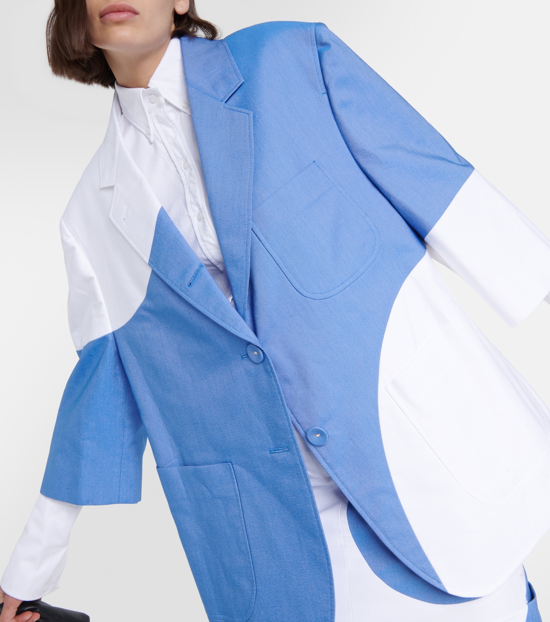 Oversize-Blazer aus Baumwolle | Thom Browne