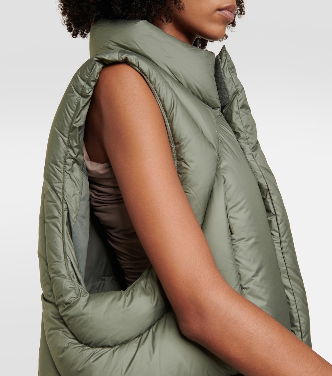 Cropped-Daunenweste | Entire Studios