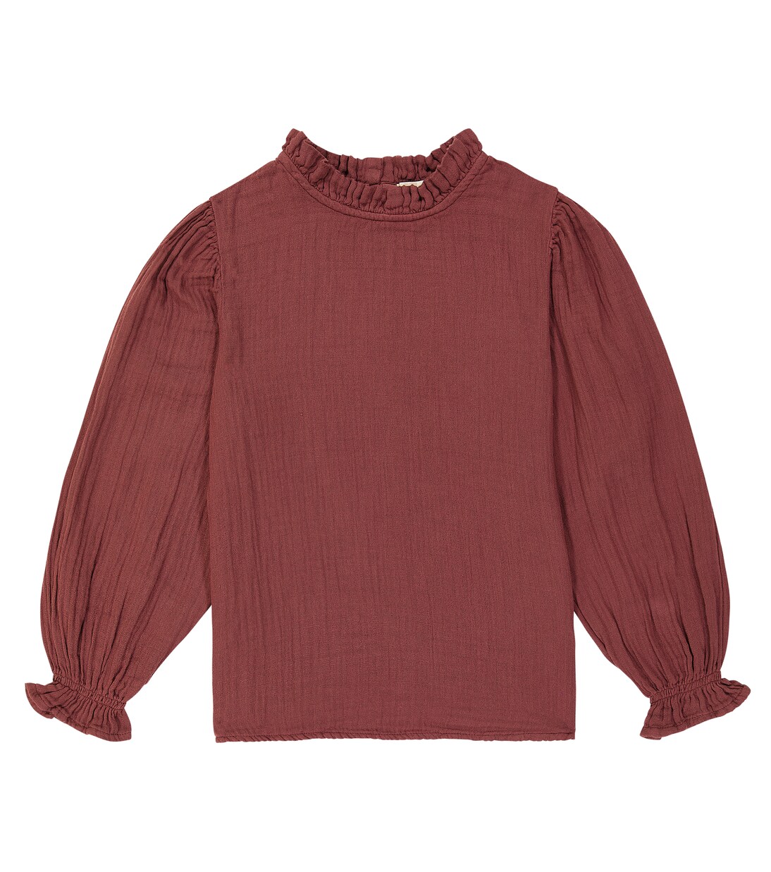 Julieta ruffled cotton shirt | The New Society