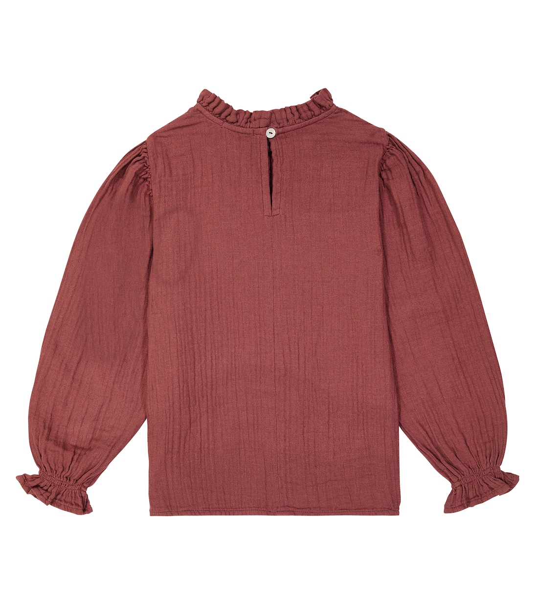 Julieta ruffled cotton shirt | The New Society