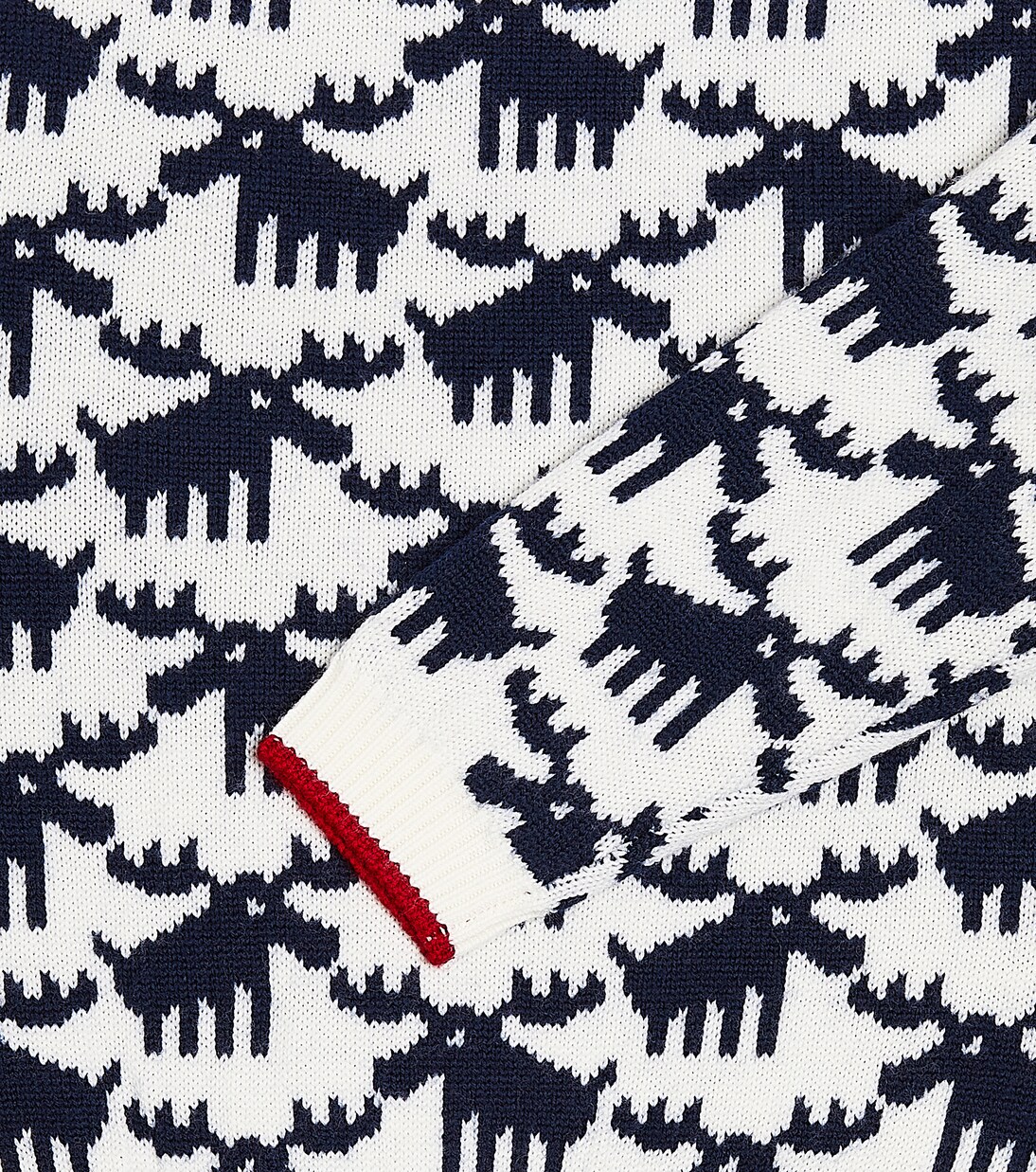 Pull intarsia en laine | Bonpoint