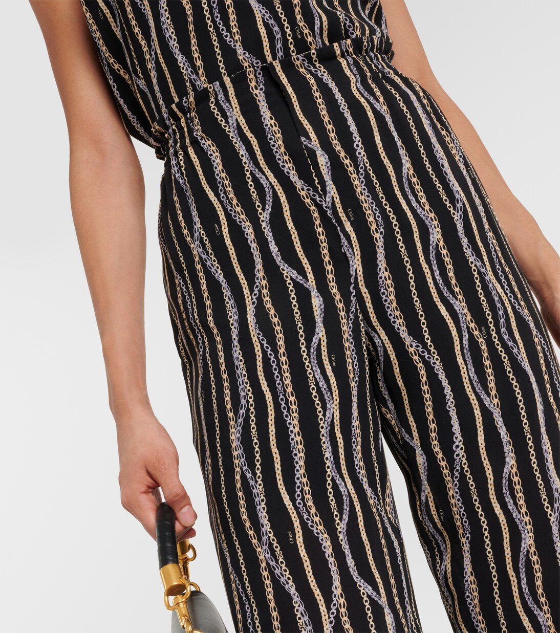 Printed silk pants | Chloé
