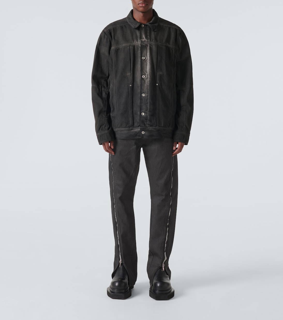 High-Rise Bootcut Jeans Bolan Banana | Rick Owens