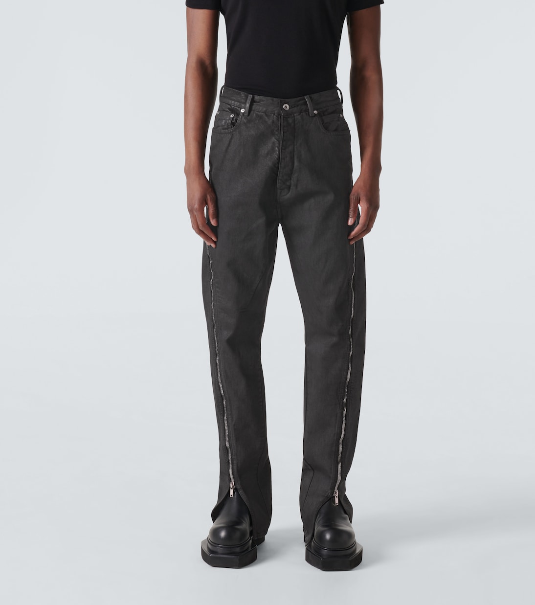 High-Rise Bootcut Jeans Bolan Banana | Rick Owens