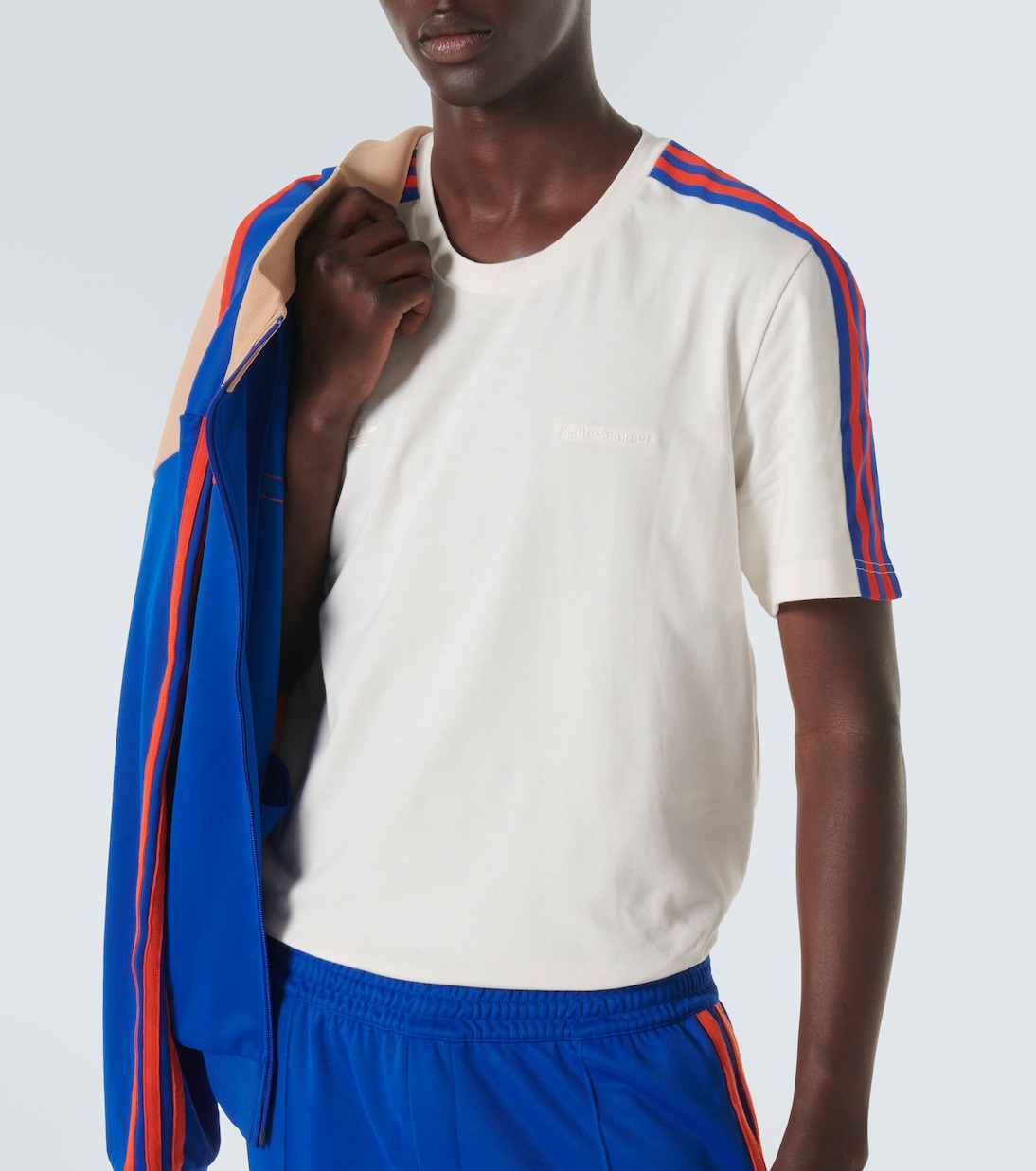 X Wales Bonner T-Shirt aus Baumwoll-Jersey | Adidas