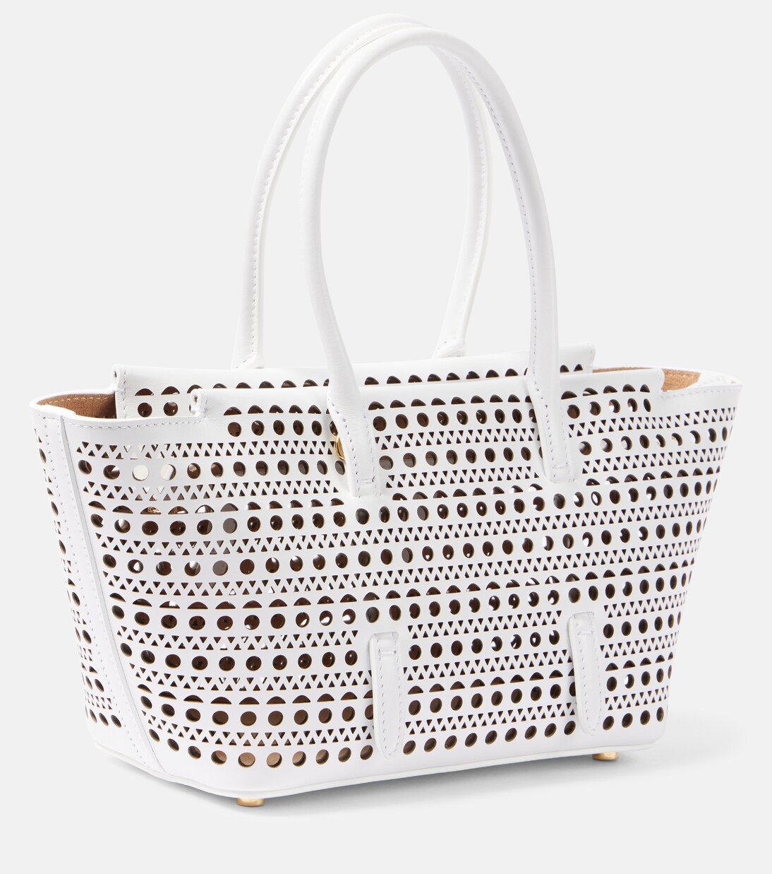 New Mina 20 leather shoulder bag | Alaïa