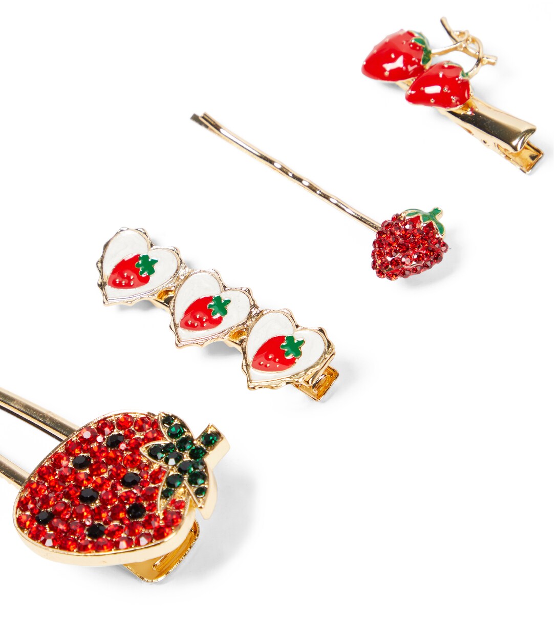 Set of 5 embellished bobby pins | Monnalisa