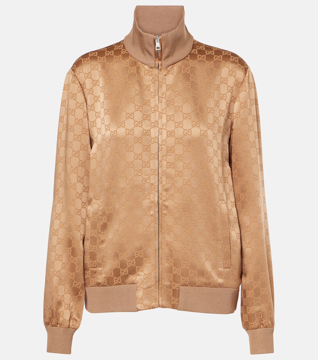 GG jacquard satin blouson | Gucci